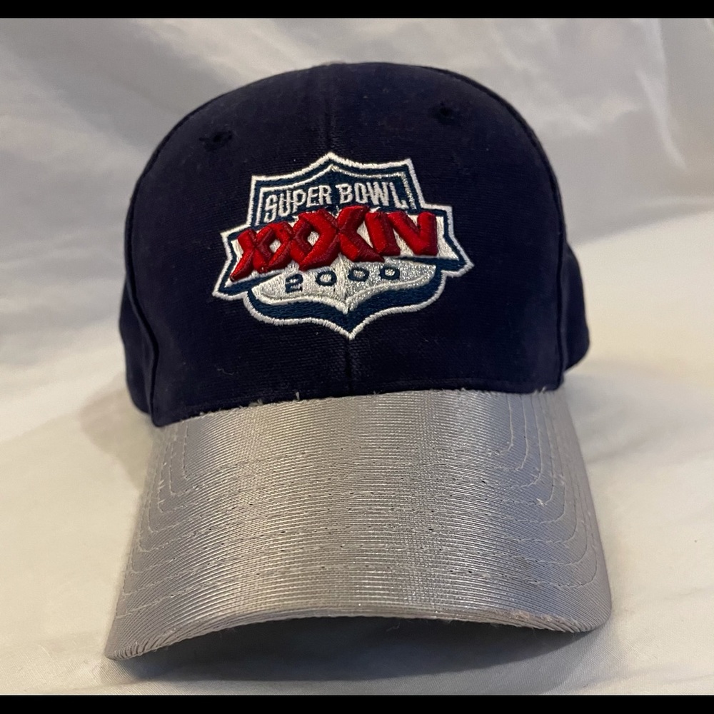 Vintage NFL Logo Athletics Super Bowl XXXIV hat.